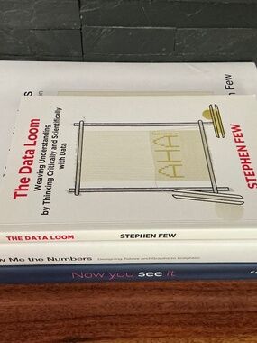 Stephen Few AI Data Book Bundle Hard Cover